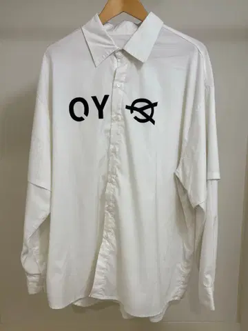 OY 롱 셔츠 Y셔츠 레이어드 한국 스트릿 오버 사이즈