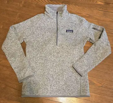 patagonia 하프 지퍼 플리스 XS 그레이