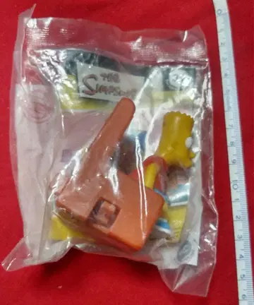 일본 미발매 미개봉 버거킹 심슨 완구 바트 굿즈