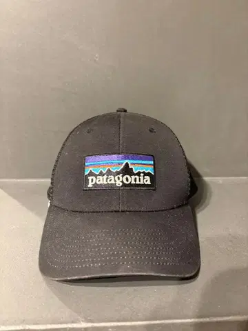 patagonia 메쉬 백캡 블랙