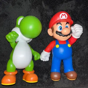 SUPER MARIO 마리오 & 요시 피규어