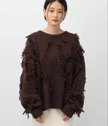 A part by 프린지 니트 풀오버