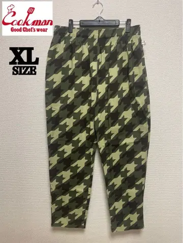 치도리 카모 COOKMAN 쿠쿠맨 셰프 팬츠 카모플라쥬 카모플라주 XL