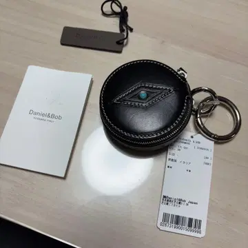 [ 미사용 새상품 ] Daniel&Bob 가죽 코인/이어폰 케이스