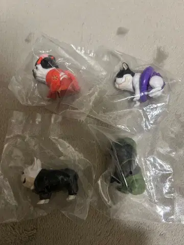 프렌치 불독 프렌즈 4종 세트