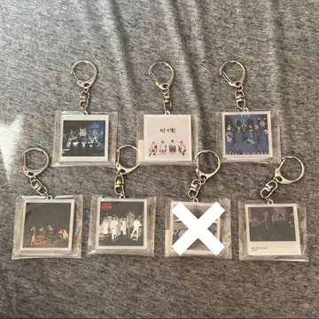 세카오와 자켓 사진 홀로그램 키링 낱개 판매