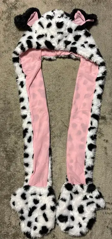 디즈니 101 달마시안 패턴 팬캡