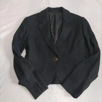 J&R 제이앤알 테일러드 자켓 블랙 라메