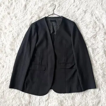 Spick & Span 스픽 앤 스팬 린넨 라이크 노카라 자켓