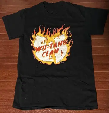 우탕클랜 랩 T 빈티지