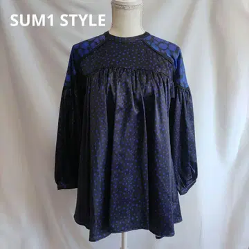 SUM1 STYLE 레오파드 무늬 튜닉