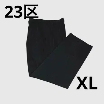 [새상품급] 23구 여성용 슬랙스 팬츠 울 블랙 빅 XL