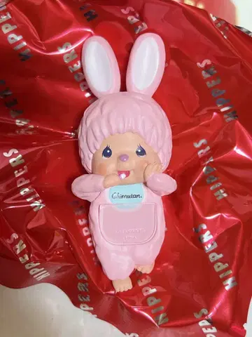 HIPPERS Monchhichi 몽치치 히퍼스 침탄 핑크