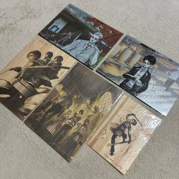 레어 미사용품 진격의 거인 진격의 히타 클리어 파일 리바이 엘빈