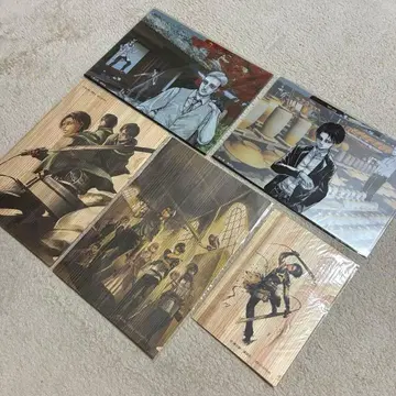 레어 미사용품 진격의 거인 진격의 히타 클리어 파일 리바이 엘빈