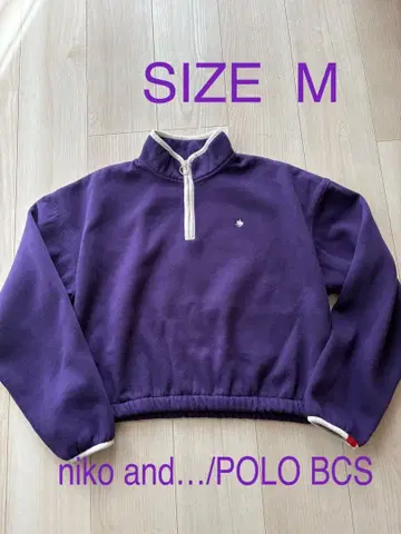 niko and - POLO BCS 속기모 하프 지퍼 맨투맨