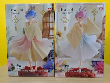 Excood Creative 피규어 Re: 제로 렘 라무 소토메 세트