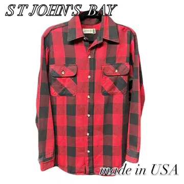 [ ST JOHN'S BAY ] 미국제 80s 90s 긴팔 플란넬 셔츠