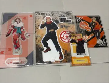 주술회전 쿠기사키 노바라 이타도리 유우지 아크릴 스탠드 4개 세트