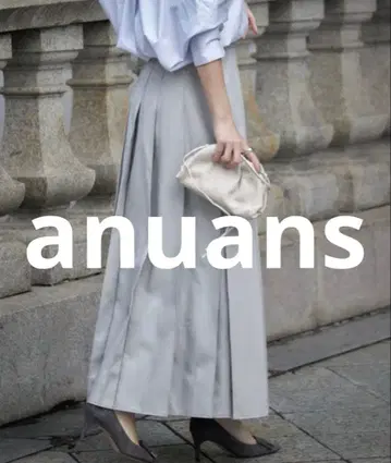 미사용 새상품 anuans 스커트 SMALL 그레이 여성용