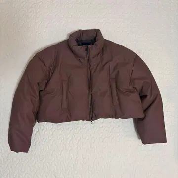 Spick and Span 23AW 숏 기장 블루종 브라운