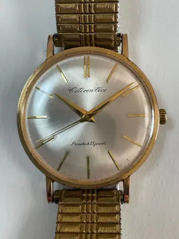 Citizen 에이스 ace 수동 와인딩 시계 실버 다이얼