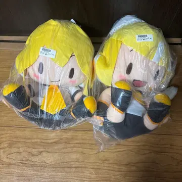 하츠네 미쿠 후와푸치 메가 점보 봉제 인형 카가미네 린 카가미네 렌