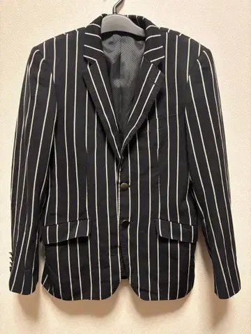 Lambretta 스트라이프 테일러드 자켓 M