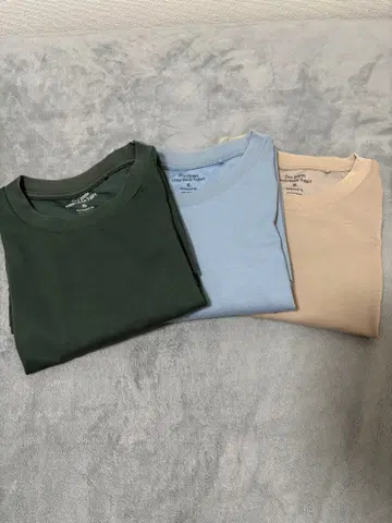 GU 드라이 분또 크루넥 T 5부 소매 XL 사이즈 3종 세트