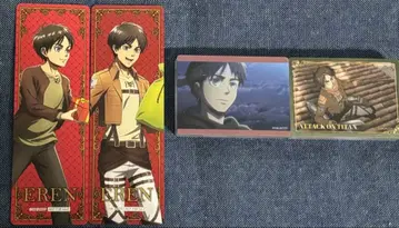 진격의 거인 엘렌 노블 아트 컬렉션 & 병사장 생일 페어 특전 책갈피