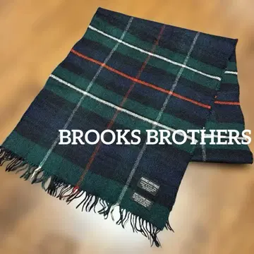 BROOKS BROTHERS 캐시미어 70% 울 30% 머플러