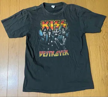KISS 밴드 티셔츠