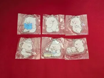 친구는 곰 식당 아크릴 키링 풀 컴프