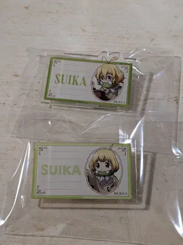 이케부쿠로 로프트 수박 네임 배지