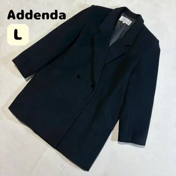 새상품급 Addenda 아데타 울 레나운 체스터 코트 L 겨울
