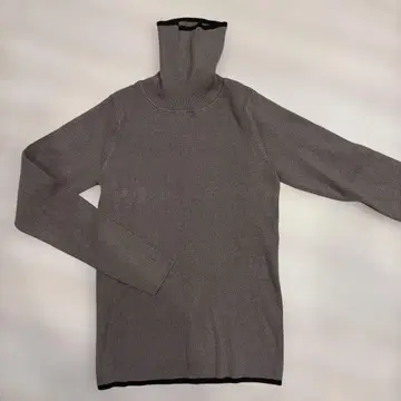 유나이티드 애로우즈 터틀넥 니트 그레이지 파이핑