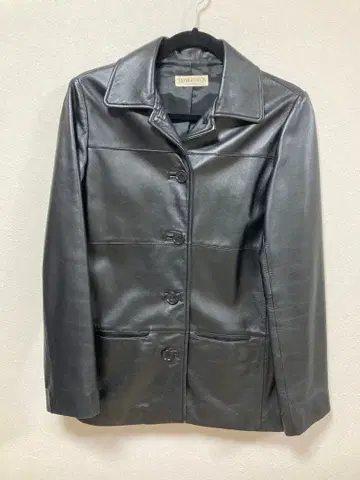 GEORGES RECH 소가죽 자켓 블랙