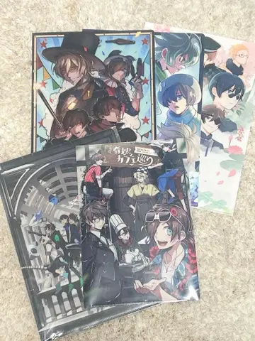 와이즈 클리어 파일 아니카페 화이트오 박물관