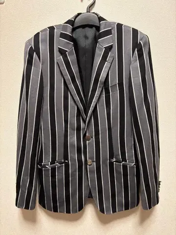 Lambretta 스트라이프 테일러드 자켓 L 사이즈