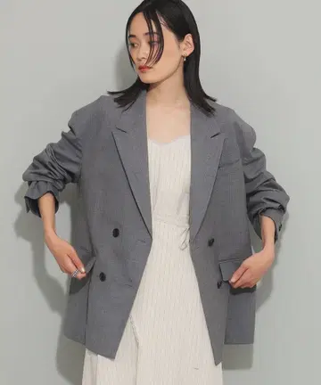 미사용 새상품 Ray BEAMS 4 버튼 더블 빅 자켓