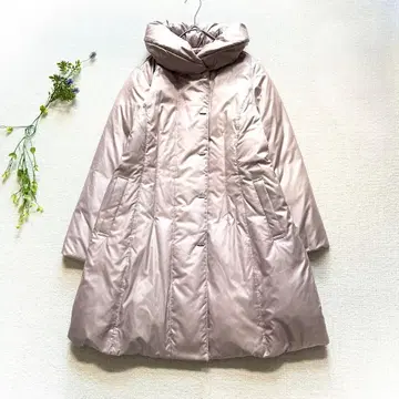 [ 택 포함 미사용품 ] 레리안 롱 다운 코트 숄카라 빅 사이즈 13