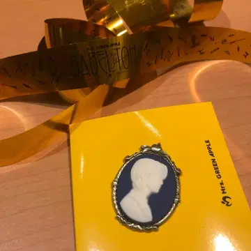 Mrs. GREEN APPLE 실루엣 핀 배지