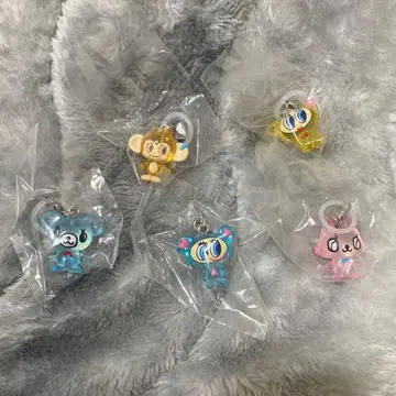 나루미야 캐릭터즈 메지루시 액세서리 5개 세트