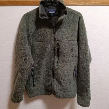 90s patagonia 레트로 가디건 M 올리브 그린