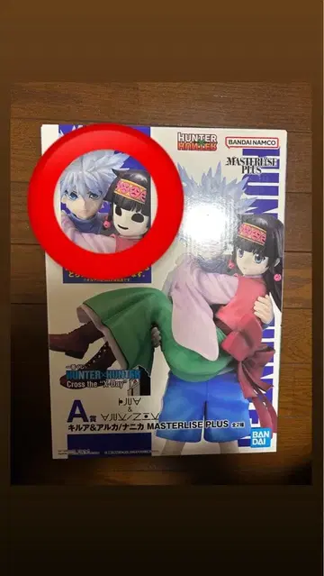 HUNTER x HUNTER 제일복권 A상 키루아 & 나니카 피규어