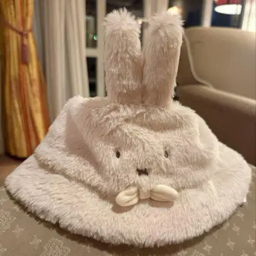 하우스텐보스 한정판 오카오햇 미피 귀 달린 버킷햇 58cm