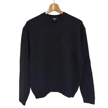 UNIQLO C 릴랙스 V넥 스웨터 BLACK