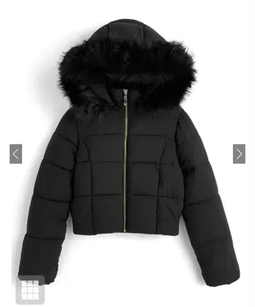 GRL 2Way 후드 부착 퍼 다운 자켓 [ask143]