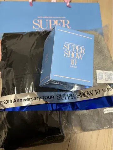 SUPERJUNIOR 슈퍼쇼 10 업그레이드 은색 테이프