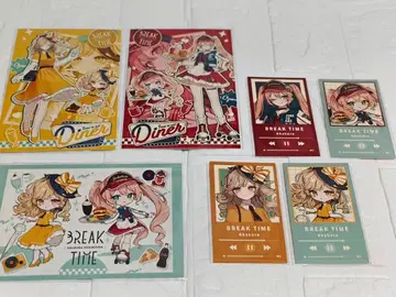 아카쿠라 개인전 BREAK TIME 엽서 특전